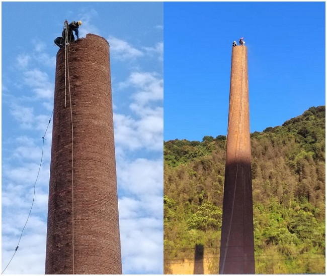 煙囪拆除公司工程特點(diǎn)及針對(duì)性措施